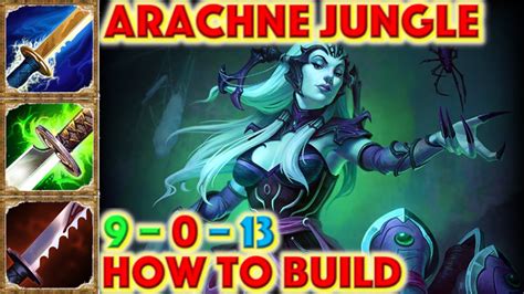 arachne smite build|how to damage arachne.